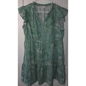 Wonderly Flutter Sleeve Sundress Size Medium